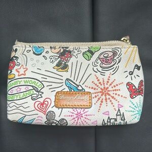 Disney Dooney & Bourke Sketch Shopper Cosmetic Bag